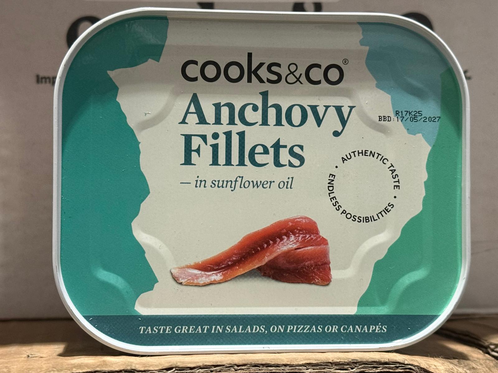 Cooks & Co Anchovy Fillets  365g